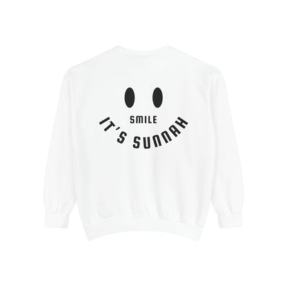 Garment-Dyed Sweatshirt - Smile