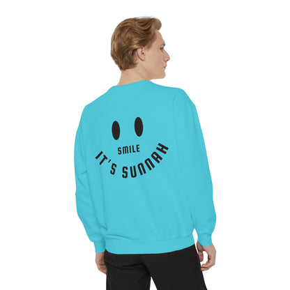 Garment-Dyed Sweatshirt - Smile